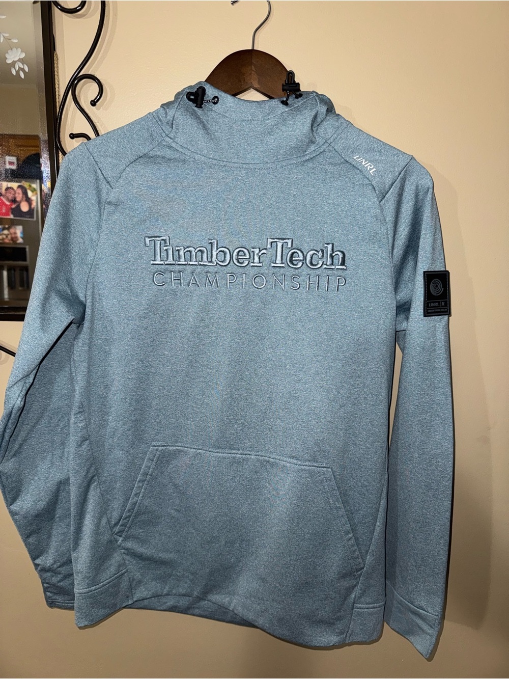 TimberTech Championship Men's Light Blue Crewneck Sweater